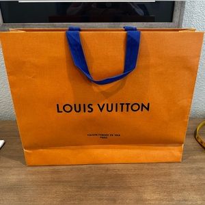Authentic Louis Vuitton Gift Bag 17x14x15